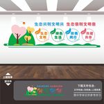 林长制林业局环保局文化墙