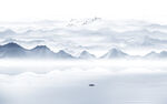 水墨山水画