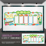 校园食谱公示栏