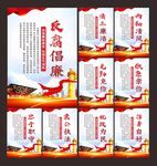 廉政展板