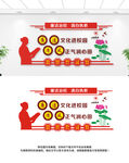 廉洁校园文化墙