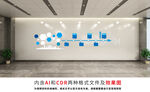 企业发展历程文化墙