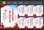 民兵展板