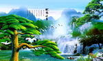 松鹤延年 
