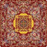 中国风古代风格宫廷风格花纹地毯