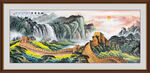 长城山水画