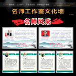 名师工作室文化墙 