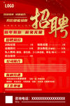 红色大气健身房招聘