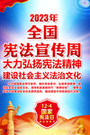 2023年全国宪法宣传周展板