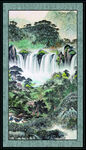 中国画山水 