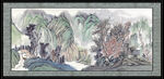 国画山水画 
