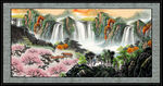中国画山水 