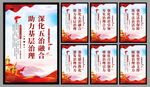 五治融合党建文化墙