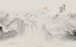 新中式水墨画