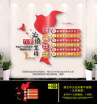 六个必须坚持文化墙