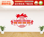 永远跟党走文化墙