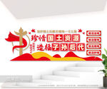 国土资源文化墙图片