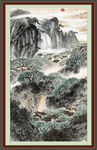 风水画 