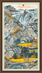 风水画 