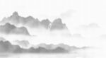 激光镂空冲孔山水画