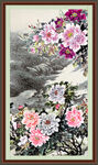牡丹装饰画