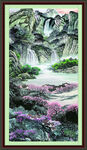 聚宝盆风水画