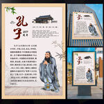 孔子海报