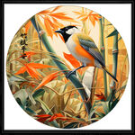 工笔花鸟装饰画