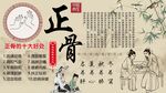 中医正骨背景墙