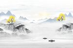 抽象山水画