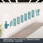 教师楼道文化墙