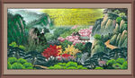 装饰山水画