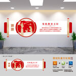 党的教育方针展板文化墙