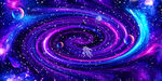 旋涡宇宙星空
