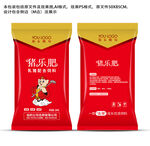 猪乐肥猪配合饲料高档设计包装袋