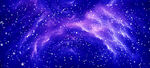 蓝紫色梦幻星空