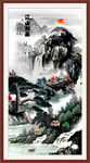 玄关山水画
