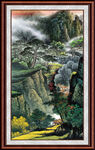 中国画山水 