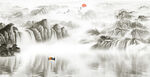 水墨画山水画