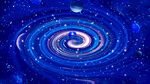 梦幻旋涡星空