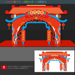 龙年美陈