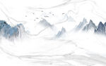 新中式水墨画
