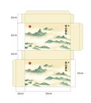 古风插画茶叶礼盒包装