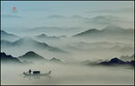 水墨山水画