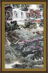 装饰山水画