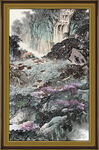 国画山水 