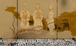 写意新中式壁纸壁画装饰画