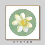 写意栀子花