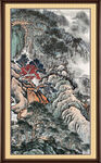 山水画风景 