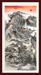 风景山水画 